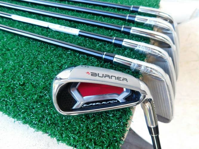 TaylorMade SuperLaunch (5i-PW) Iron Set w/ REAX Regular Flex Shaft