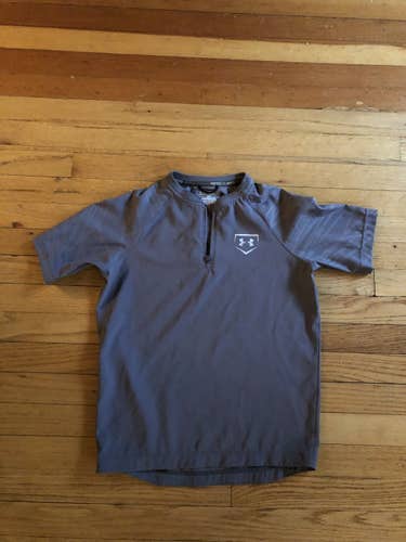 Gray Youth Used Men's Medium Under Armour Jacket