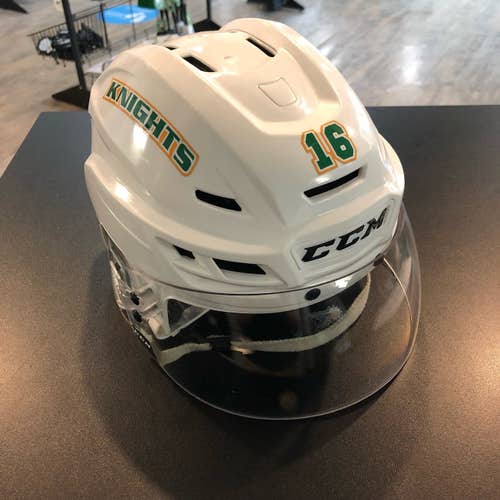 Used Medium CCM Tacks 710 Helmet - London Knights #16