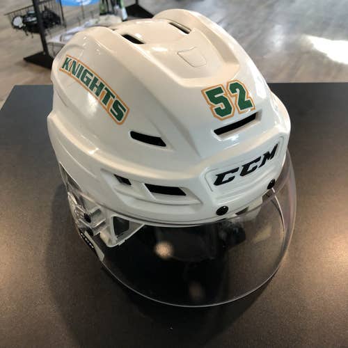 Used Medium CCM Tacks 710 Helmet - London Knights #52