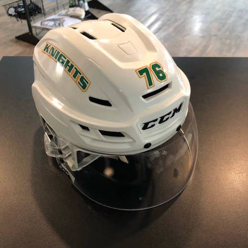 Used Medium CCM Tacks 710 Helmet - London Knights #76