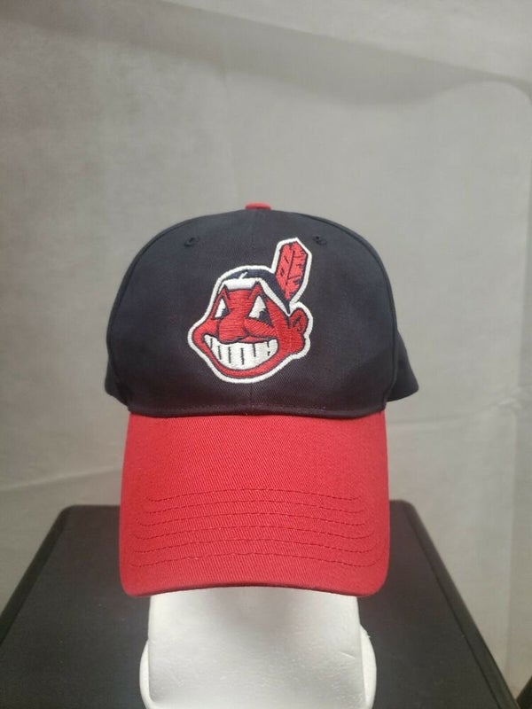 Wool Blend Fitted Old Cleveland Indians 1948 Style Wahoo Golf Hat Cap 7 3/8