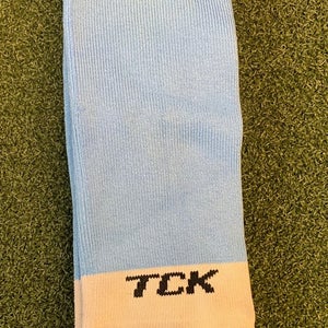 TCK Baby Blue Softball Socks