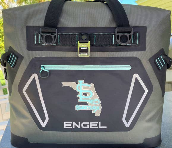 Gently Used Custom Sweetlax Florida Engle Cooler - HD20 22qt Heavy-Duty Soft Sided Cooler Tote Bag