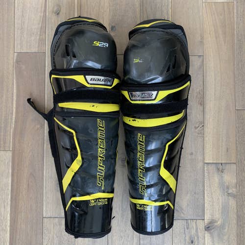 BAUER SUPREME S29 HOCKEY SHIN GUARDS - SENIOR