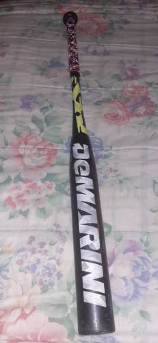 Used Kid Pitch (9YO-13YO) USSSA Certified 2012 Composite DeMarini CF 5 Bat (-11) 21 oz 32"