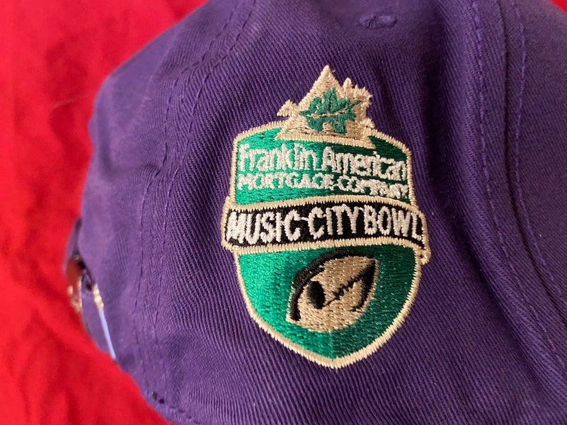 NCAA Northwestern Nashville Music City Bowl Under Armour Hat * NEW NWT