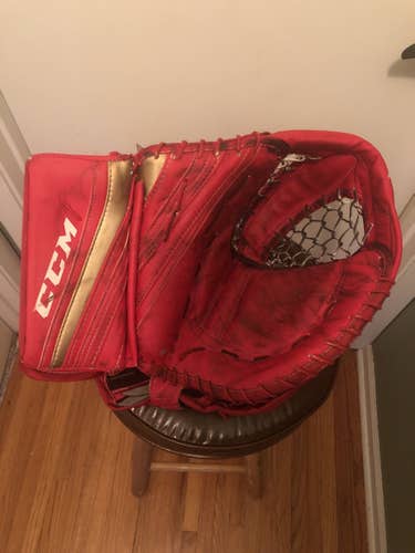 CCM premier pro goalie glove