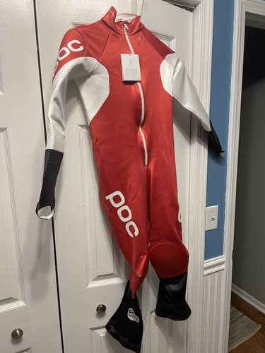 New 2021 Adult Small POC Ski Suit FIS Legal