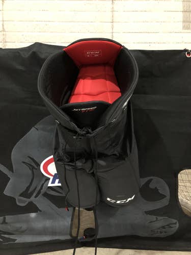 Black Senior Used Large CCM JetSpeed FT350 Hockey Pants