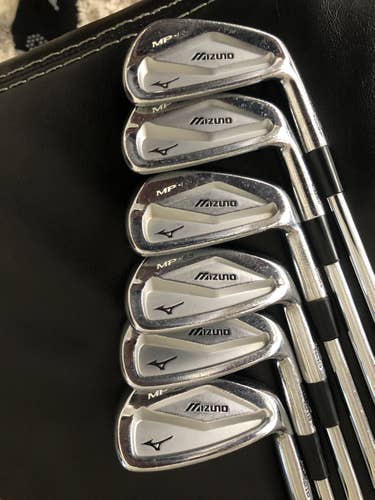 Men's Right Handed Extra Stiff Flex Steel Shaft MP 63 Iron Set