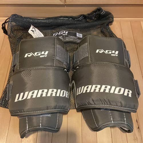 WARRIOR Hockey Goalie Knee Guard Pads | Senior Size