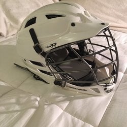 White Used Player's Cascade CPV-R Helmet