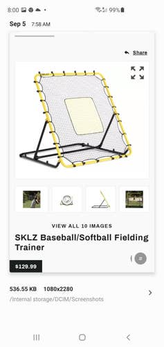 SKLZ Baseball/Softball Fielding Trainer