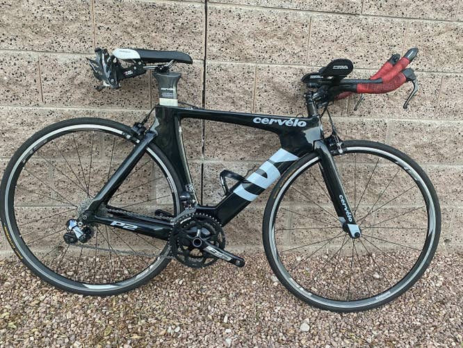 2016 Cervelo p2 Carbon Triathlon Bike 48cm