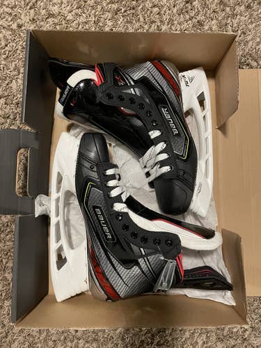 Senior New Bauer Vapor 2X Pro Hockey Skates Regular Width Pro Stock Size 10.5