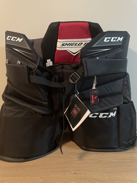 Black Senior XL CCM Extreme Flex II Shield Pro Hockey Goalie Pants
