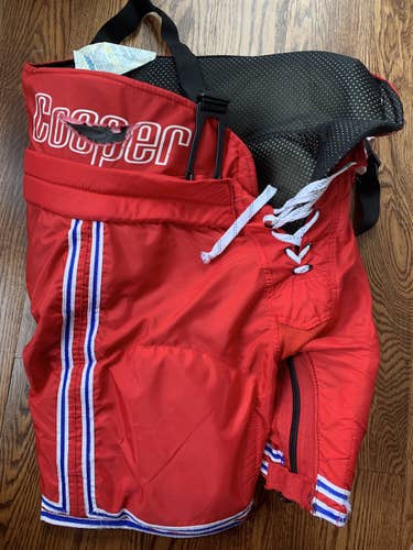 Red Used Senior Large Other Hockey Pants