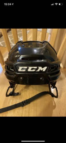 Black New Small CCM Pro Stock Tacks 910 Helmet