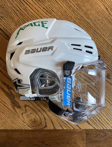 Used Small Bauer Re-Akt 95 Helmet With Face Shield Included