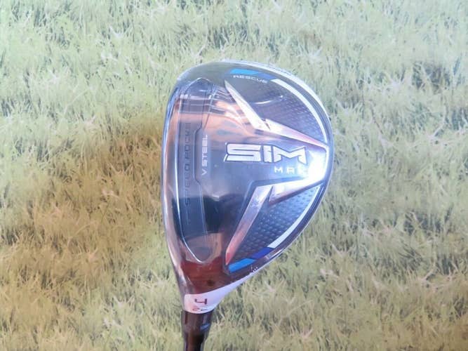 LH * NEW * Taylormade SIM MAX 22* 4 Hybrid Ventus REGULAR .. #GX