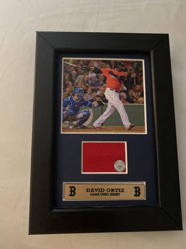 David Ortiz Game used Jersey Patch