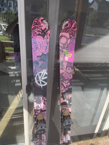 Used  K2 With Bindings Misbehaved Skis