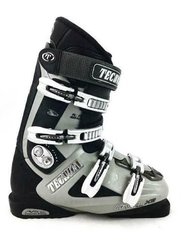 Tecnica Rival X9 Womens Gray Size 26.0-26.5 Alpine Ski Boots