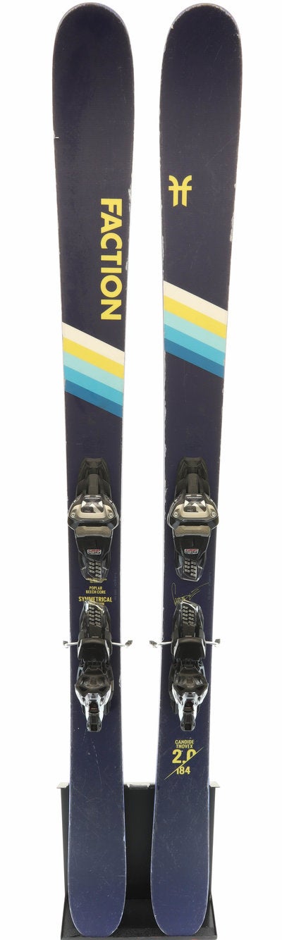 Used 2020 Faction Candide Thovex 2.0 Demo Ski with Bindings Size 
