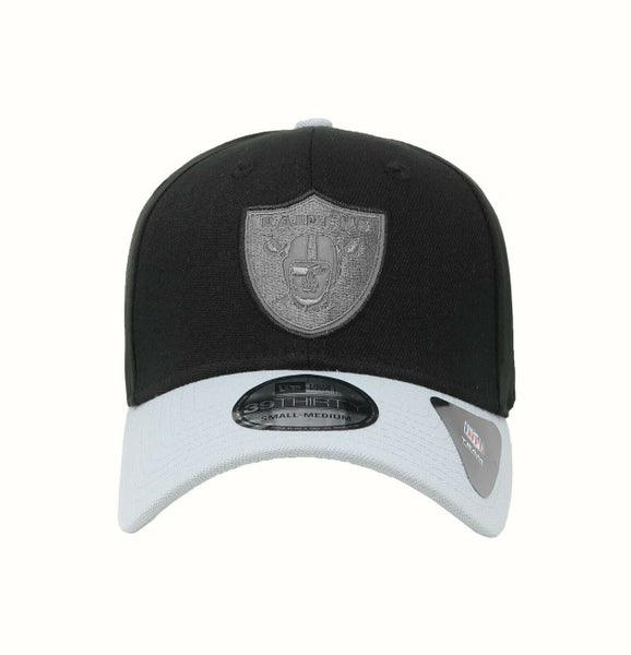 Men's New Era Gray Las Vegas Raiders Team Neo 39THIRTY Flex Hat