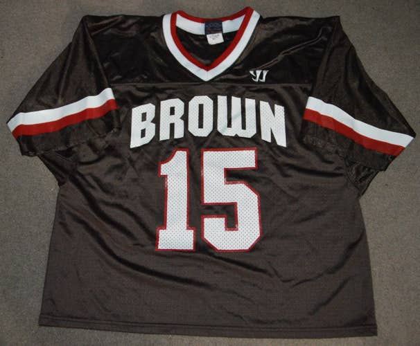 Brown University Bears Warrior Lacrosse Jersey XL