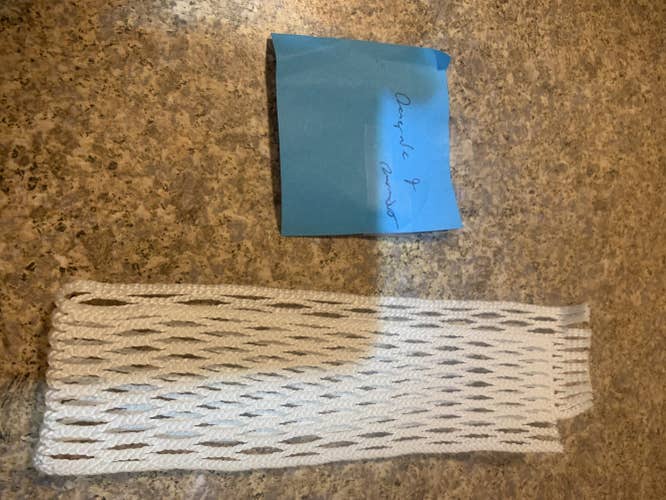 New The mesh dynasty RENEGADE 9 RHOMBUS lacrosse mesh NEW