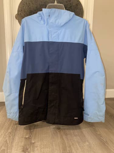 Blue/Black Used Small Burton Dryride Snowboard Jacket