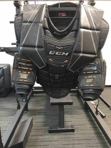 Used Medium CCM Pro Stock Premier Pro Goalie Chest Protector