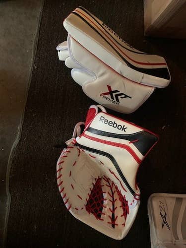 Red Senior Used Reebok Regular Premier XLT Pro Glove/Blocker