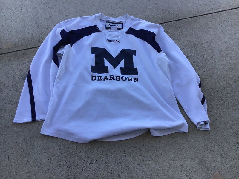 University of Michigan Dearborn Reebok Practice Jersey White XL #M