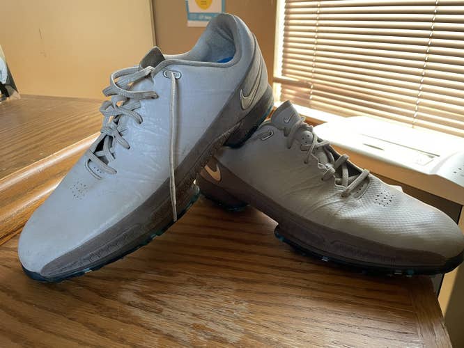 Gray Used Size 13 (Women's 14) Nike Golf Shoes