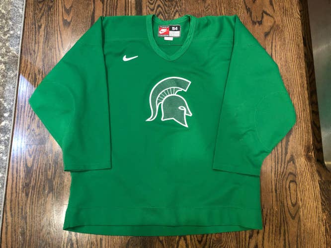 Green Used Adult Men's Size 54 Nike Jersey Pro Stock
