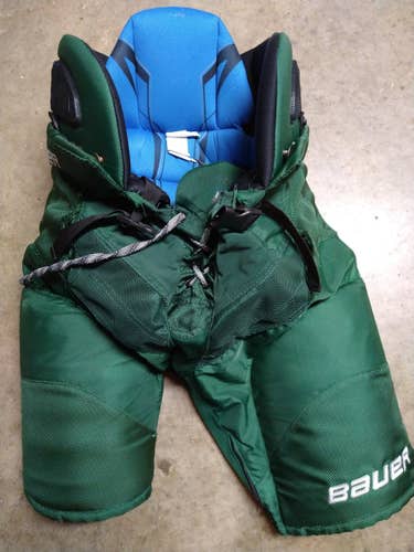 Green Senior Used XL Tall Bauer Nexus 1000 Hockey Pants