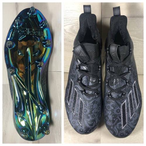 Adidas Adizero Young King SE EH2723 Football Cleats Black Men's size 7
