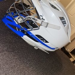 Cascade R helmet lacrosse adjustable white