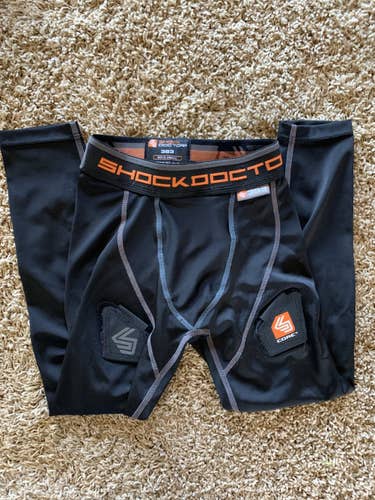 Boys Size Small Shock Doctor Compression Pants