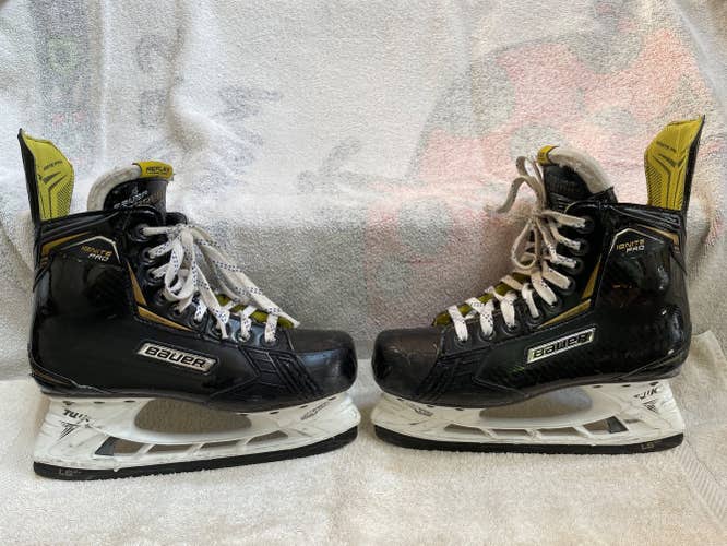 Used Bauer Ignite Pro 5.5D Hockey Skates