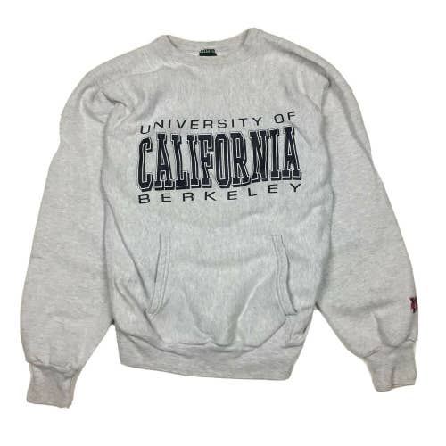 Vintage University of California Berkley Bears Pro Weave Crewneck Sweatshirt (L)