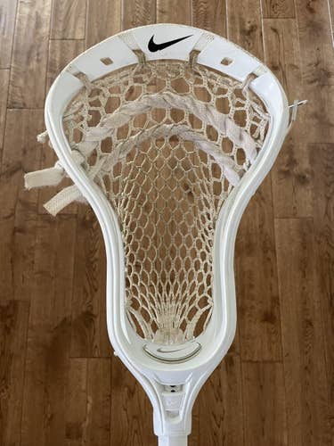 White Used Attack & Midfield Nike Strung Lakota U Head