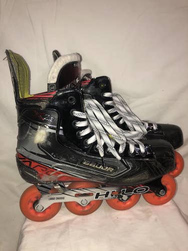 Used Bauer Regular Width Size 10 Vapor X2.9R Inline Skates no wheels or bearings
