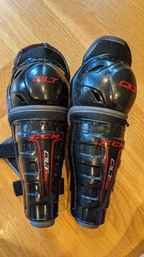 Used 8" Youth CCM QLT 230 Shin Pads