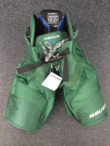 Green Junior Large Bauer  Nexus 800 Hockey Pants