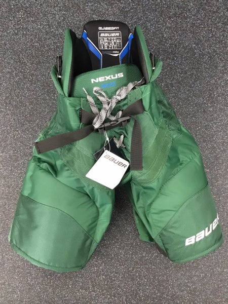 Green Junior Large Bauer Nexus 800 Hockey Pants