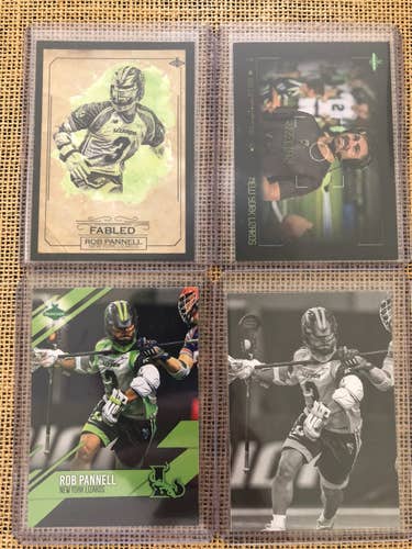 Rob Pannell Parkside MLL trading card lot